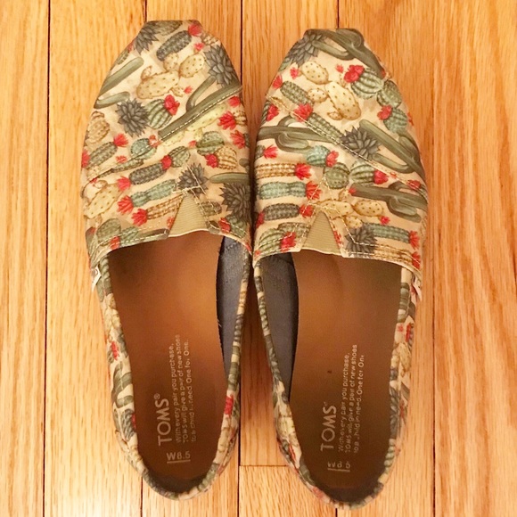 cactus shoes toms